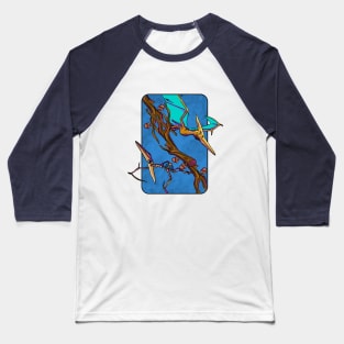 Pteranodon Baseball T-Shirt